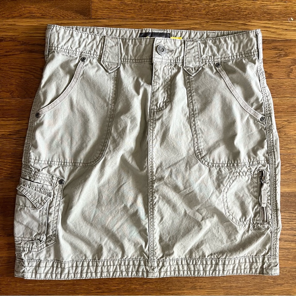 Y2k cargo mini skirt khaki 6 Cabelas Gorpcore